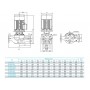 Насос циркуляционный с сухим ротором CNP TD100-17G 2SWHCJ 5,5кВт 3х380В чугун PN 12 110гр.